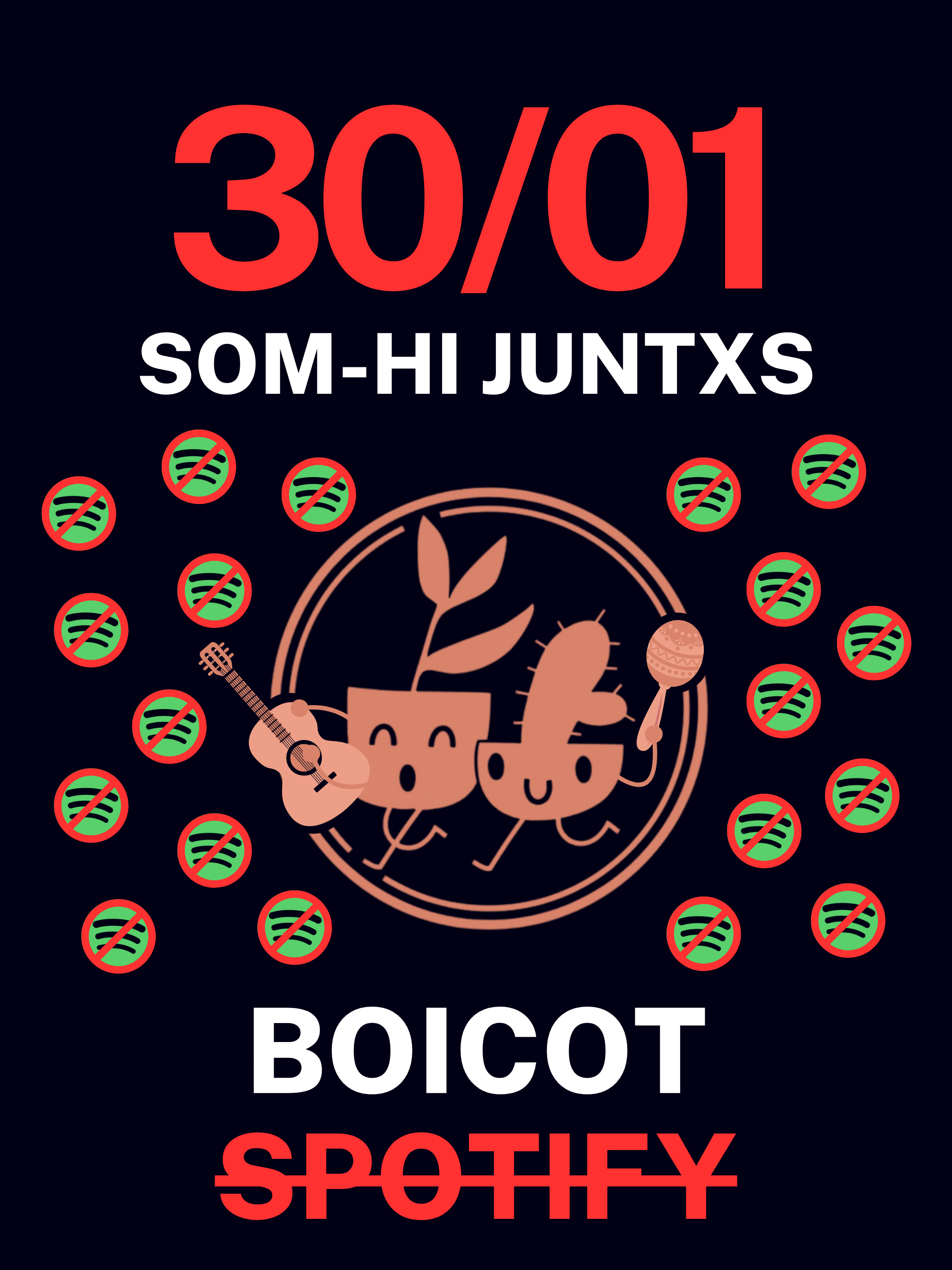 Post o story "Som-hi juntxs"